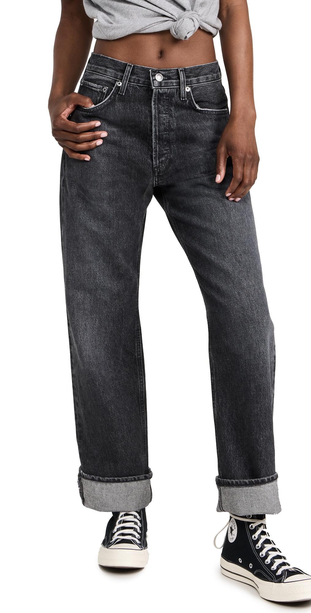 AGOLDE Fran Low Hung Straight jeans Product Image