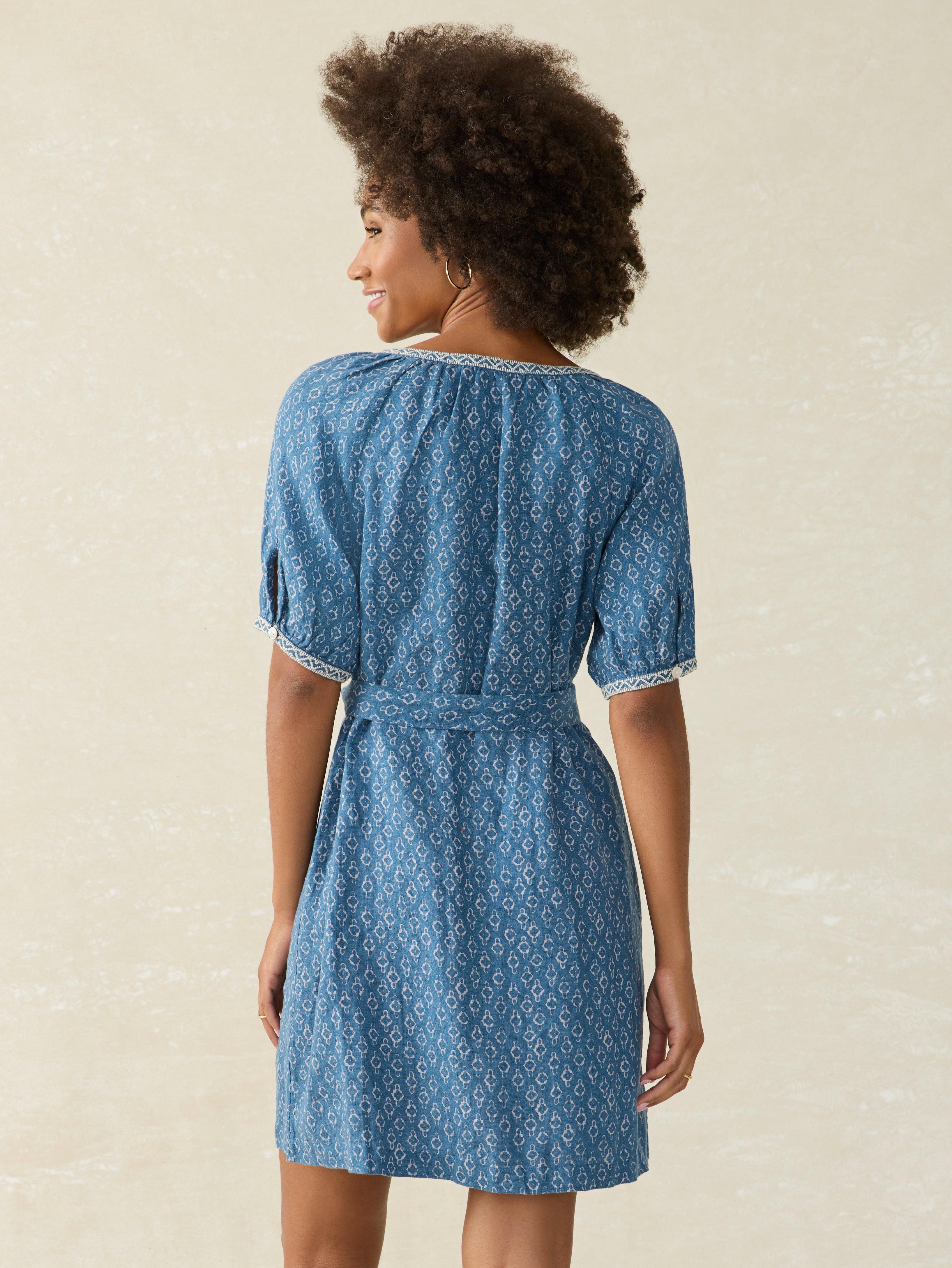 Carmel Dress - Key Largo Blue Female Product Image