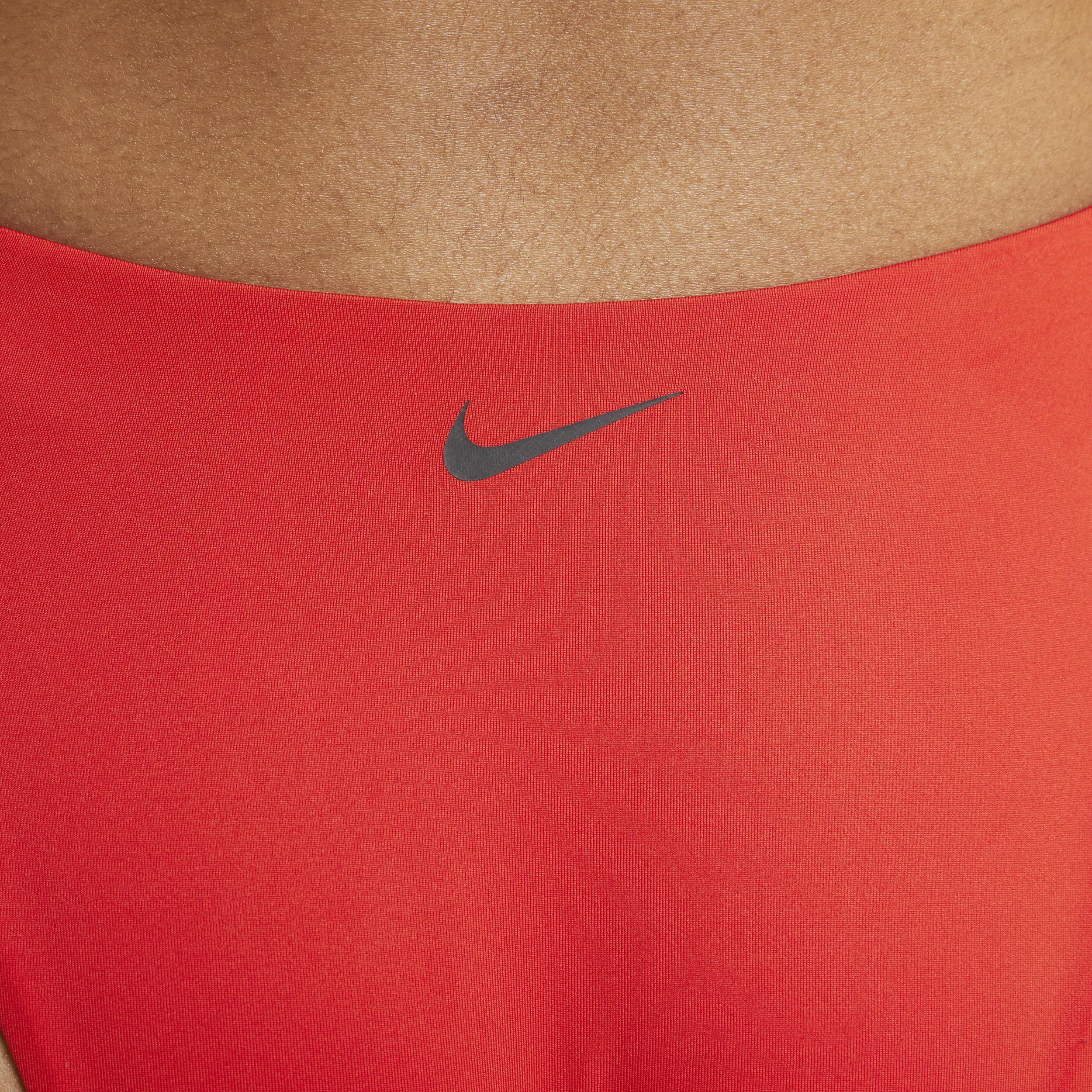 Nike Women's Essential Sling Bikini Swim Bottom in Red, Size: XL | NESSC230-620 Product Image