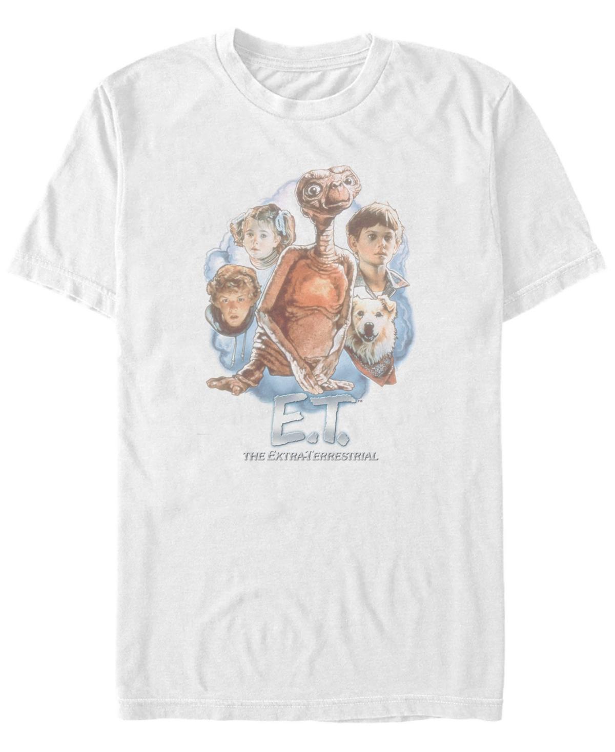 Mens E.T. Main Cast Vintage Portrait Movie Logo Tee Product Image