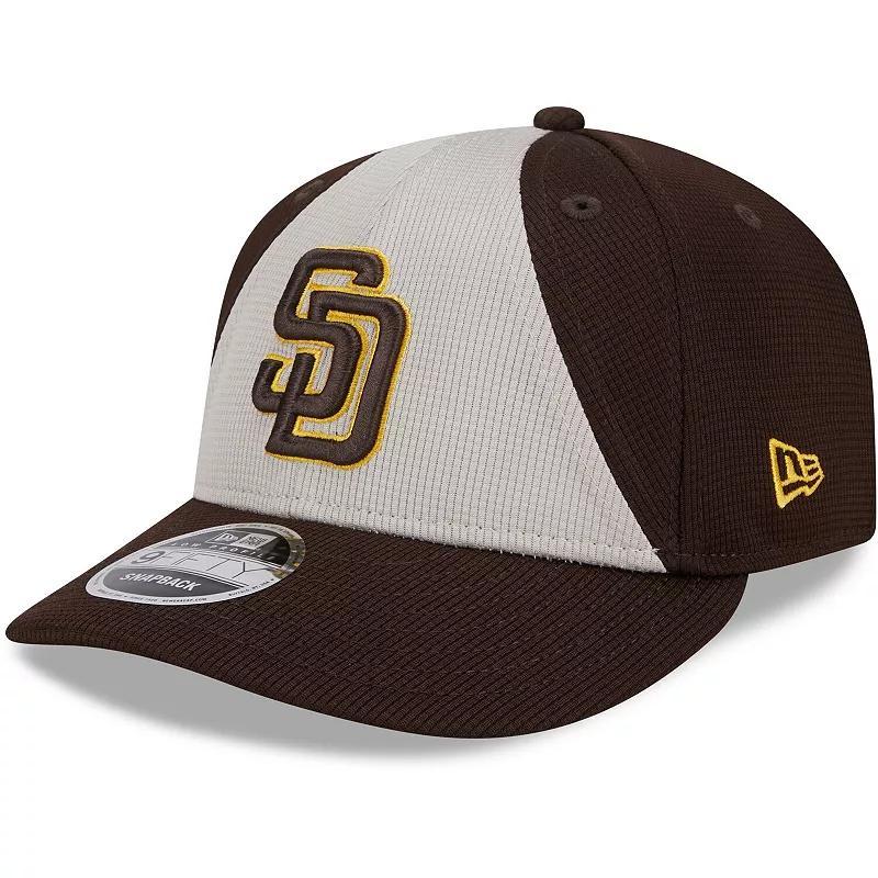 Mens New Era Brown San Diego Padres 2024 Batting Practice Low Profile 9FIFTY Snapback Hat Product Image