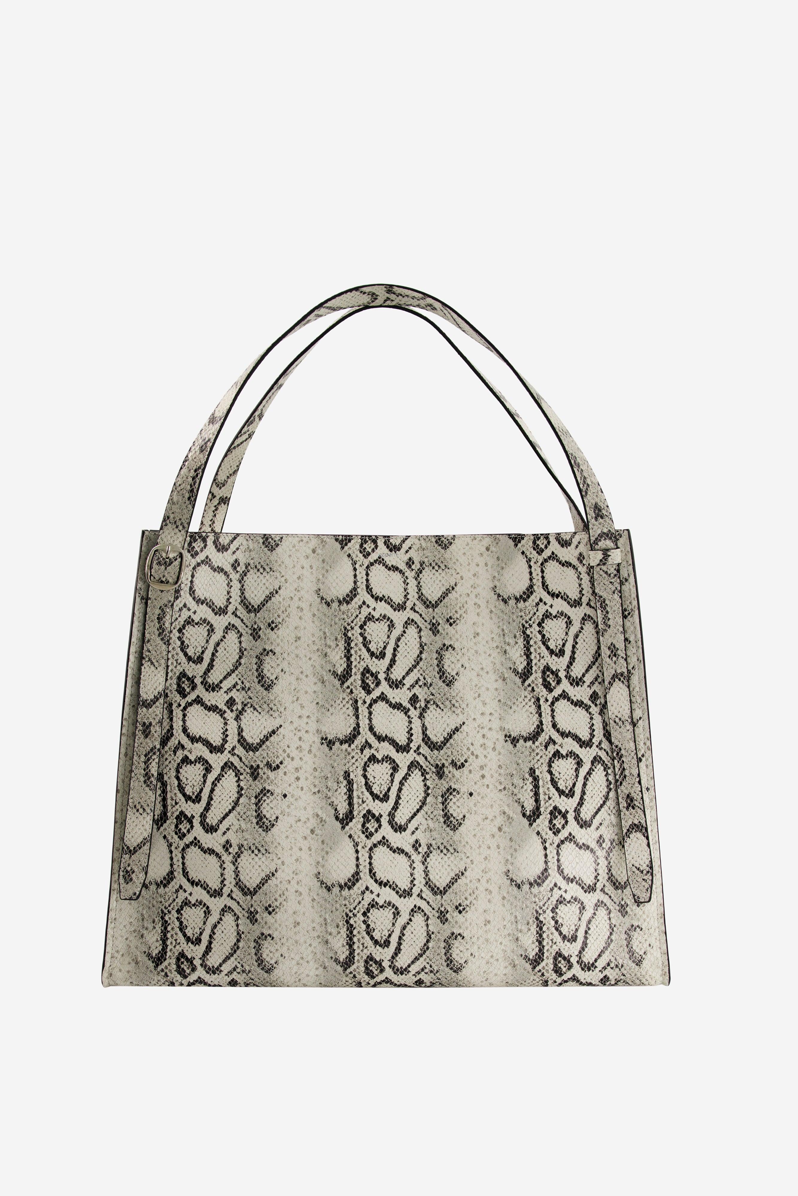 Snake Print Belt Tote Bag Product Image