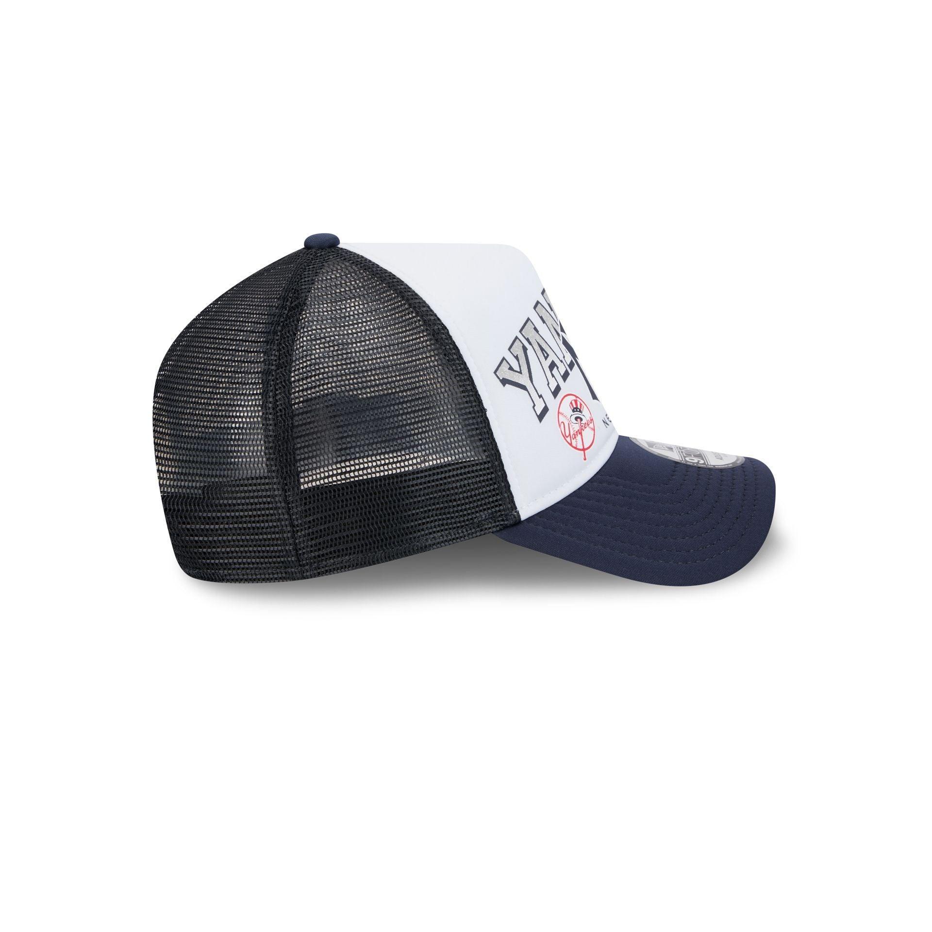 Arizona Diamondbacks White Crown 9FORTY A-Frame Trucker Hat Male Product Image