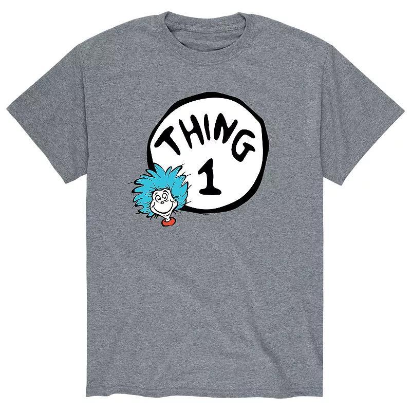 Big & Tall Dr Seuss Thing One Tee, Mens Product Image