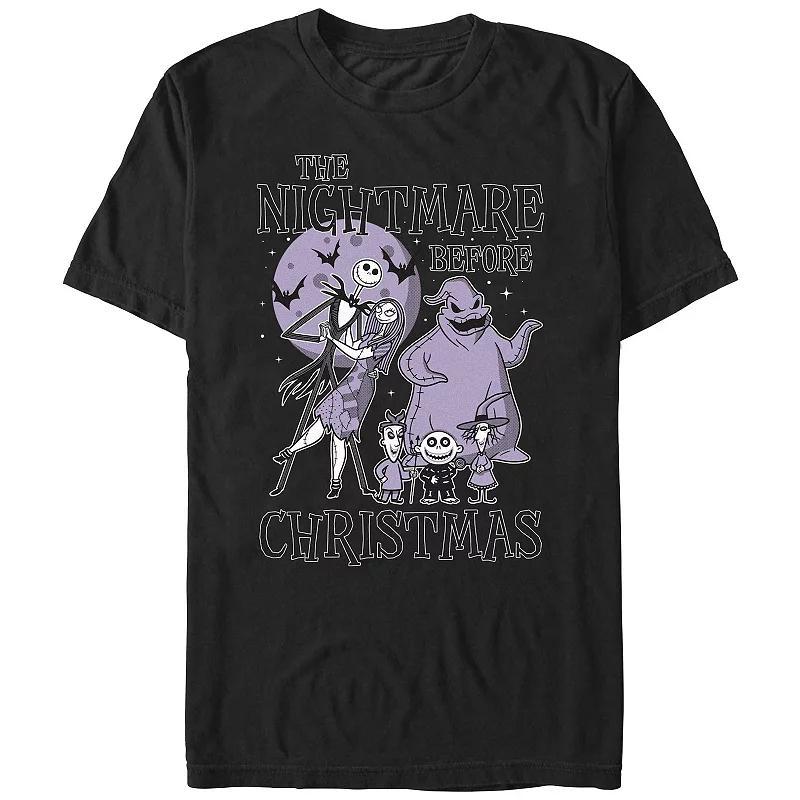 Disneys The Nightmare Before Christmas Moonlight Horror Mens Graphic Tee Product Image