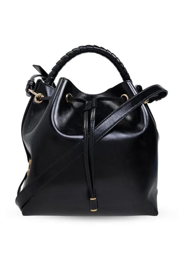 Marcie Bucket Handbag In Black Product Image