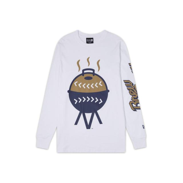 Milwaukee Brewers Retro City Long Sleeve T-Shirt Male Product Image