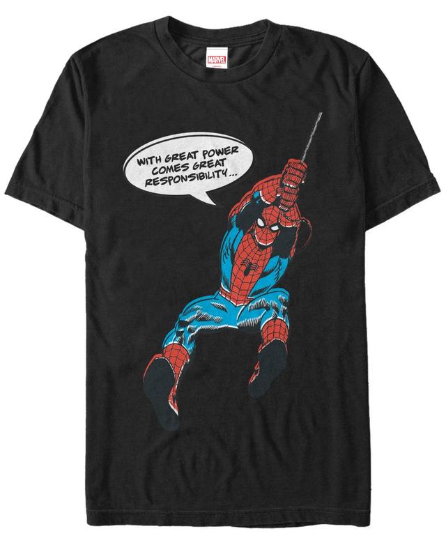 Mens Marvel Retro Spider-Man Vintage Graphic Tee Product Image