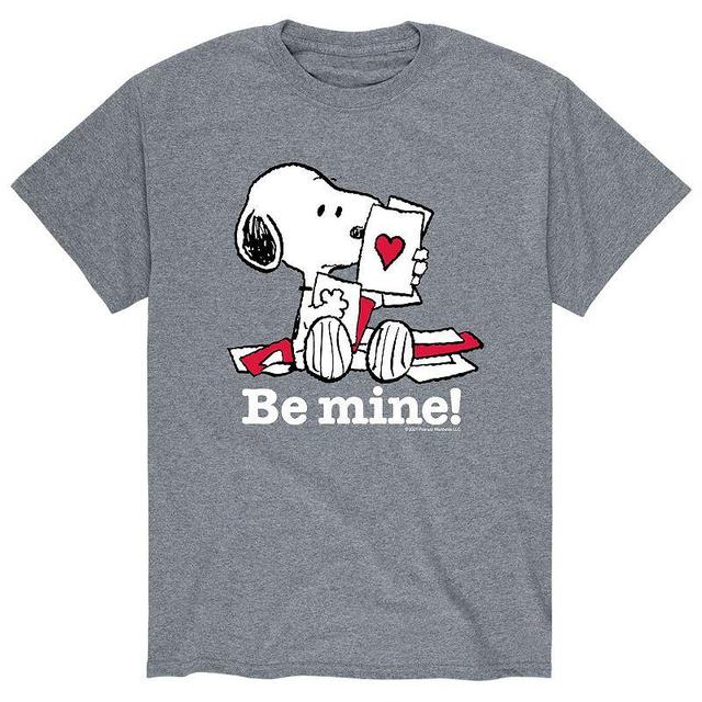 Big & Tall Peanuts Be Mine Tee, Mens Product Image