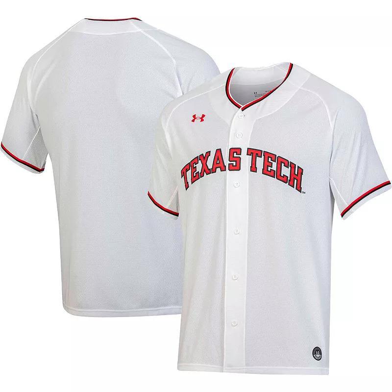 Mens Under Armour Texas Tech Red Raiders Replica Baseball Jersey Product Image