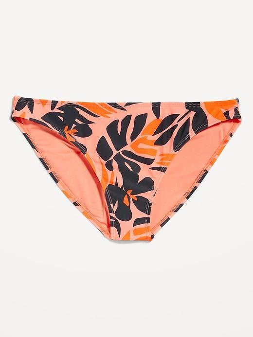 High-Waisted Classic Bikini Swim Bottoms Product Image