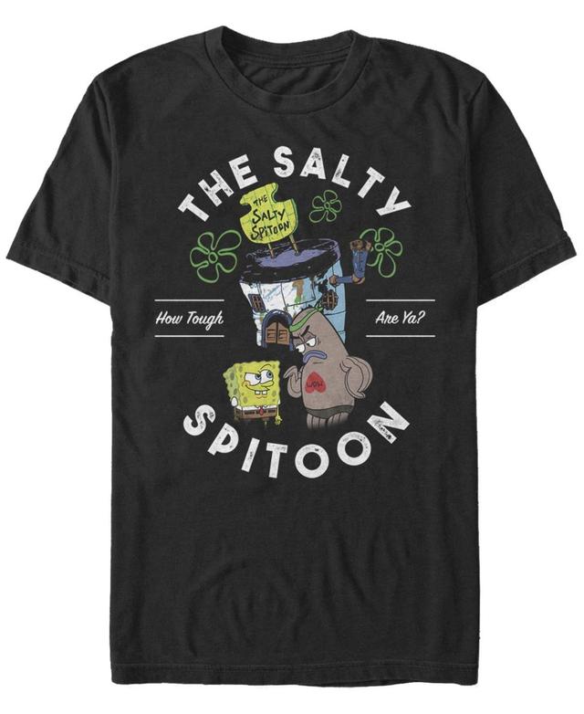 Mens SpongeBob SquarePants The Salty Spitoon How Tough Are Ya Tee Product Image