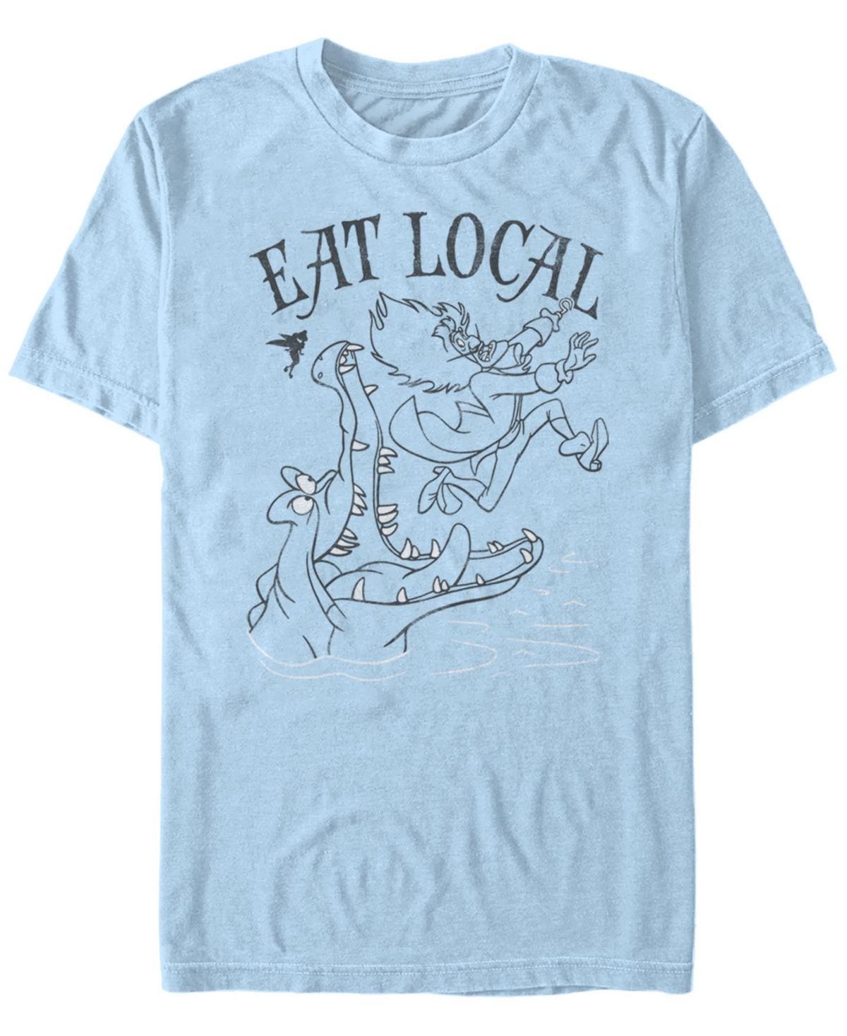 Disneys Peter Pan Captain Hook Mens Eat Local Graphic Tee Product Image