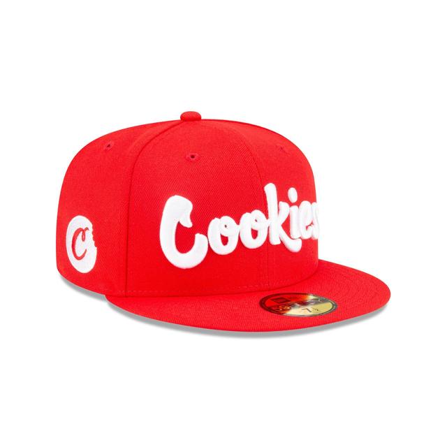 Cookies Red 59FIFTY Fitted Hat Male Product Image