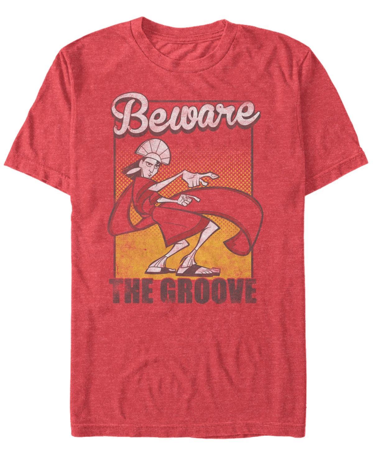 Disneys The Emperors New Groove Mens Tee Red Grey Product Image