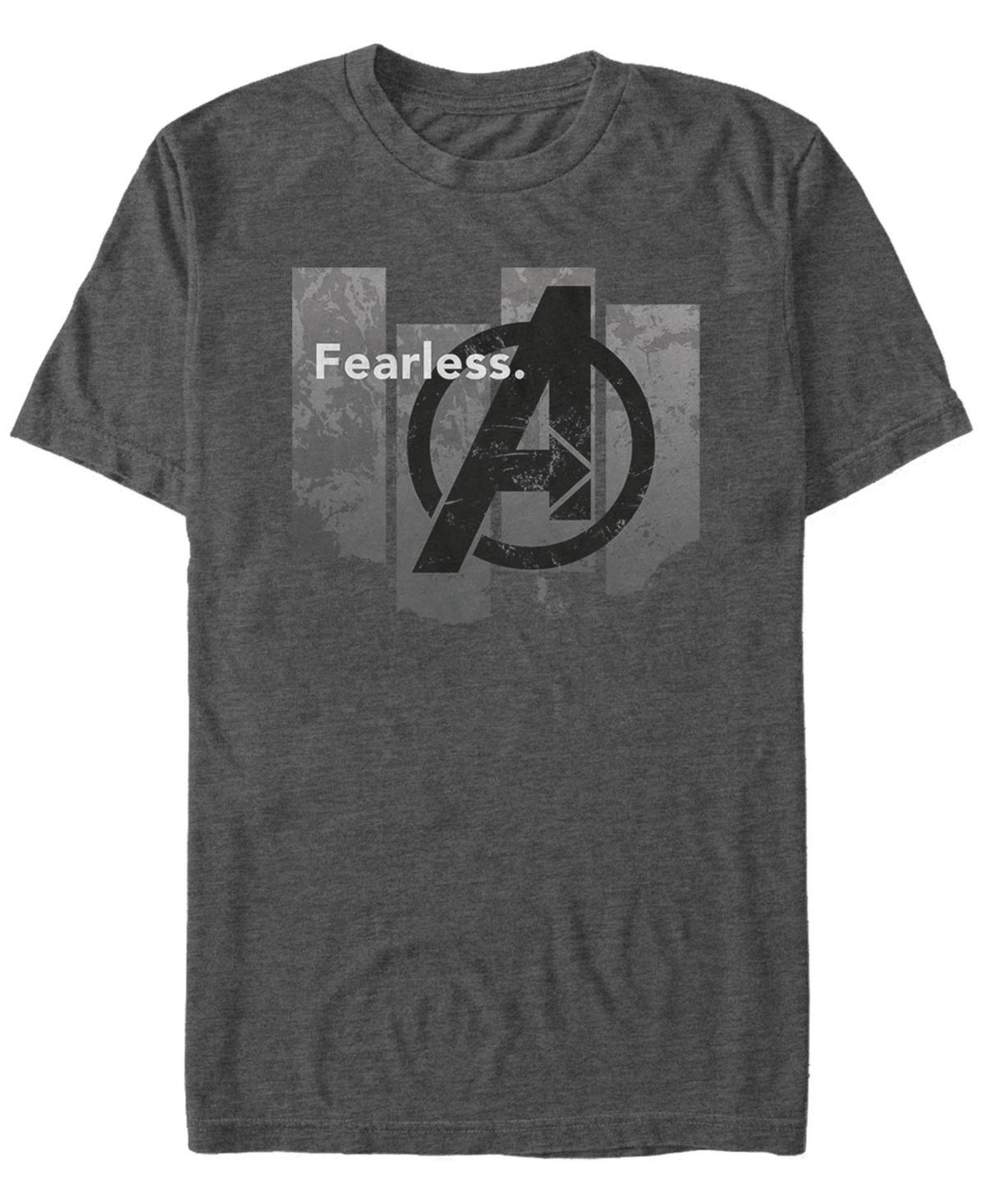 Marvel Mens Avengers Endgame Fearless Panel, Short Sleeve T-shirt Product Image