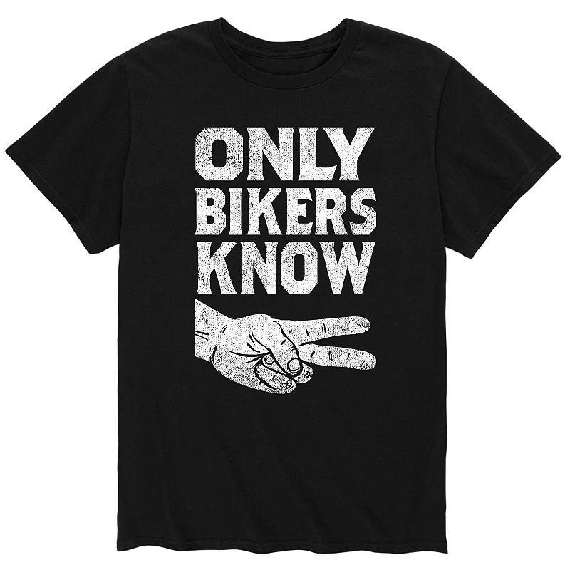 Mens Only Bikers Know Tee Product Image