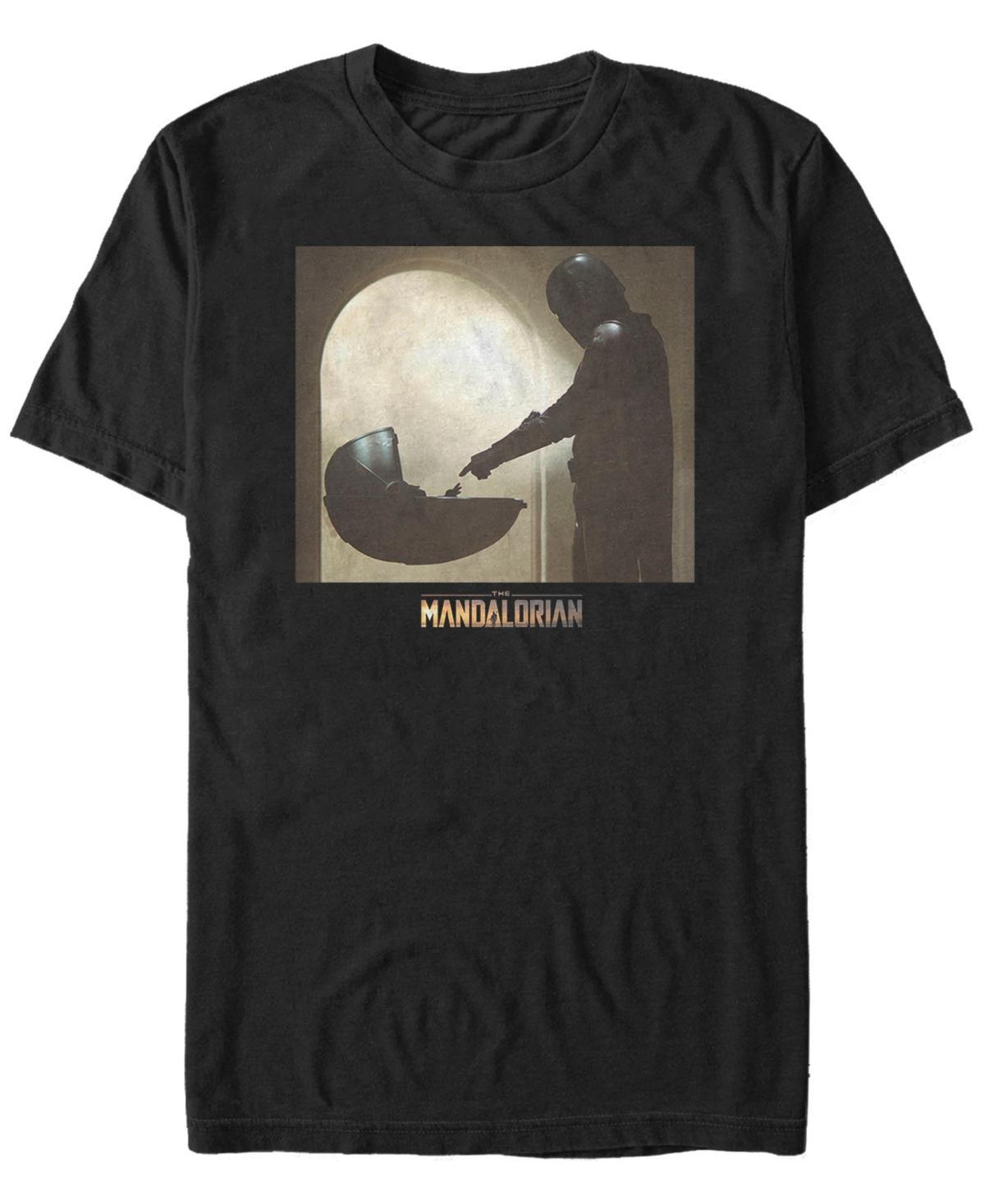 Mens Star Wars The Mandalorian The Child aka Baby Yoda Scene Logo Tee Product Image