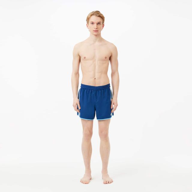 Mid Length Colour-Block Swim Trunks Product Image