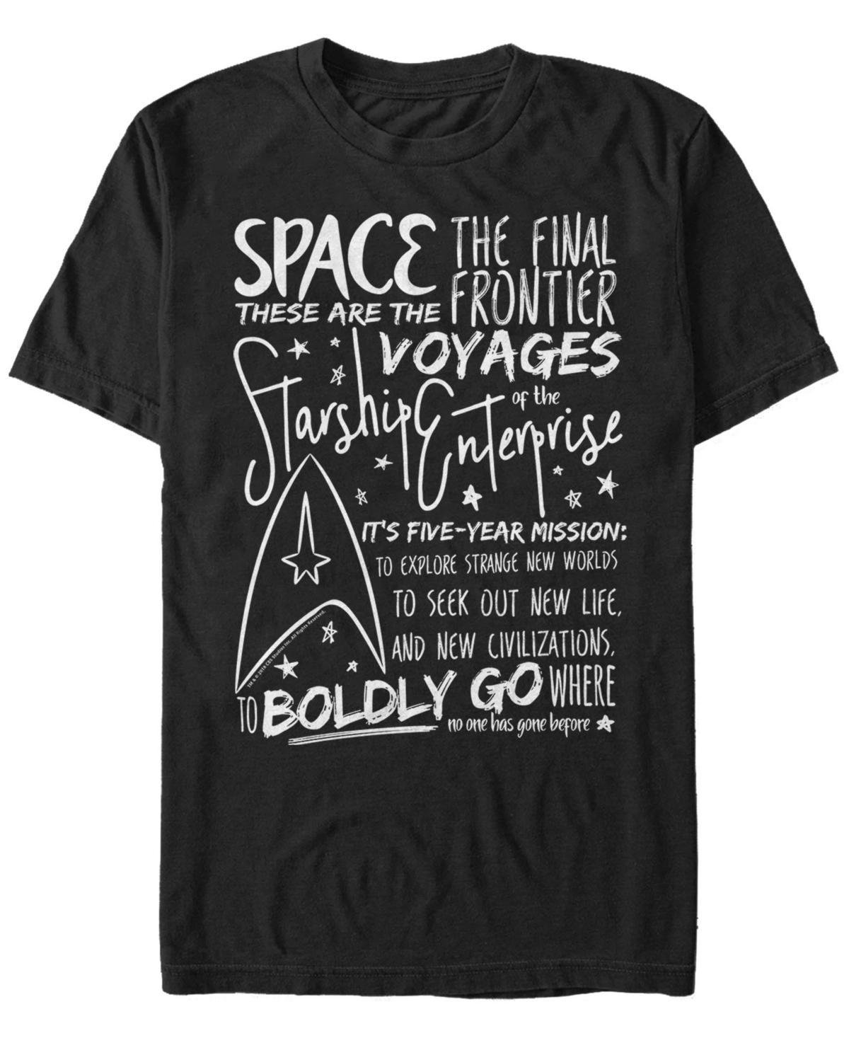 Mens Star Trek: TheOriginal Series Sketchbook Speech Tee Product Image