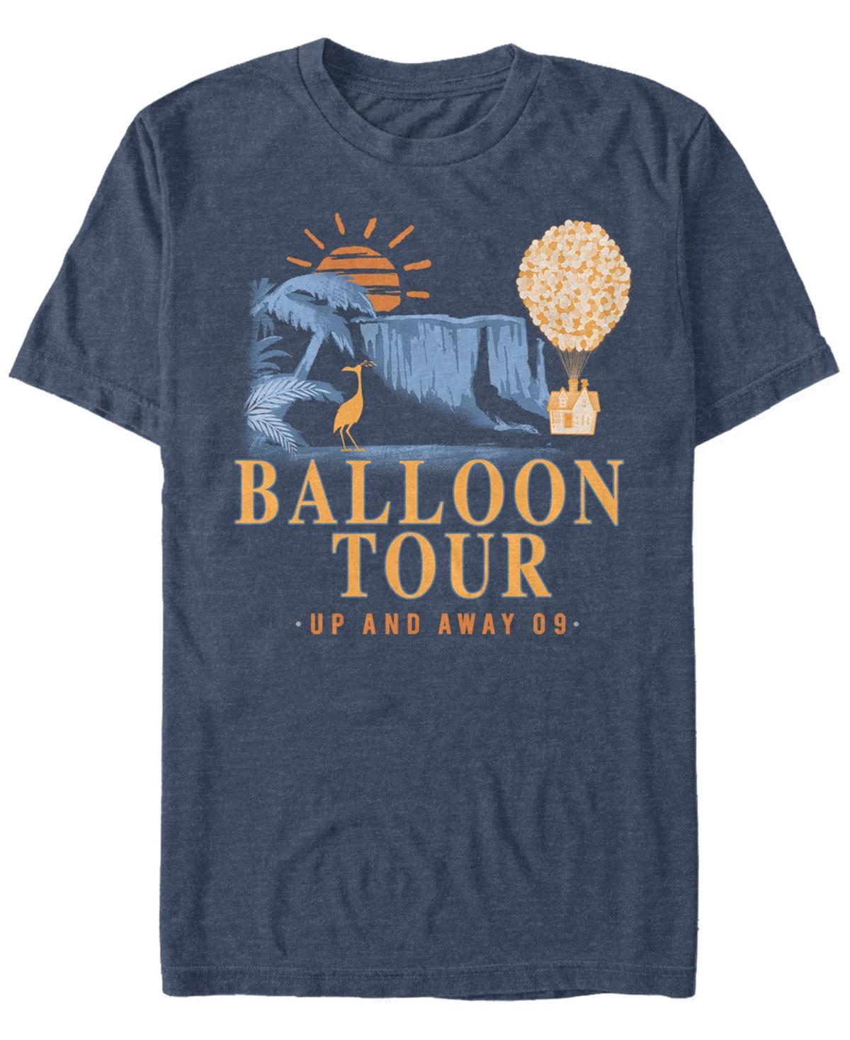 Disney Pixar Mens Up Balloon Tour, Short Sleeve T-Shirt Product Image