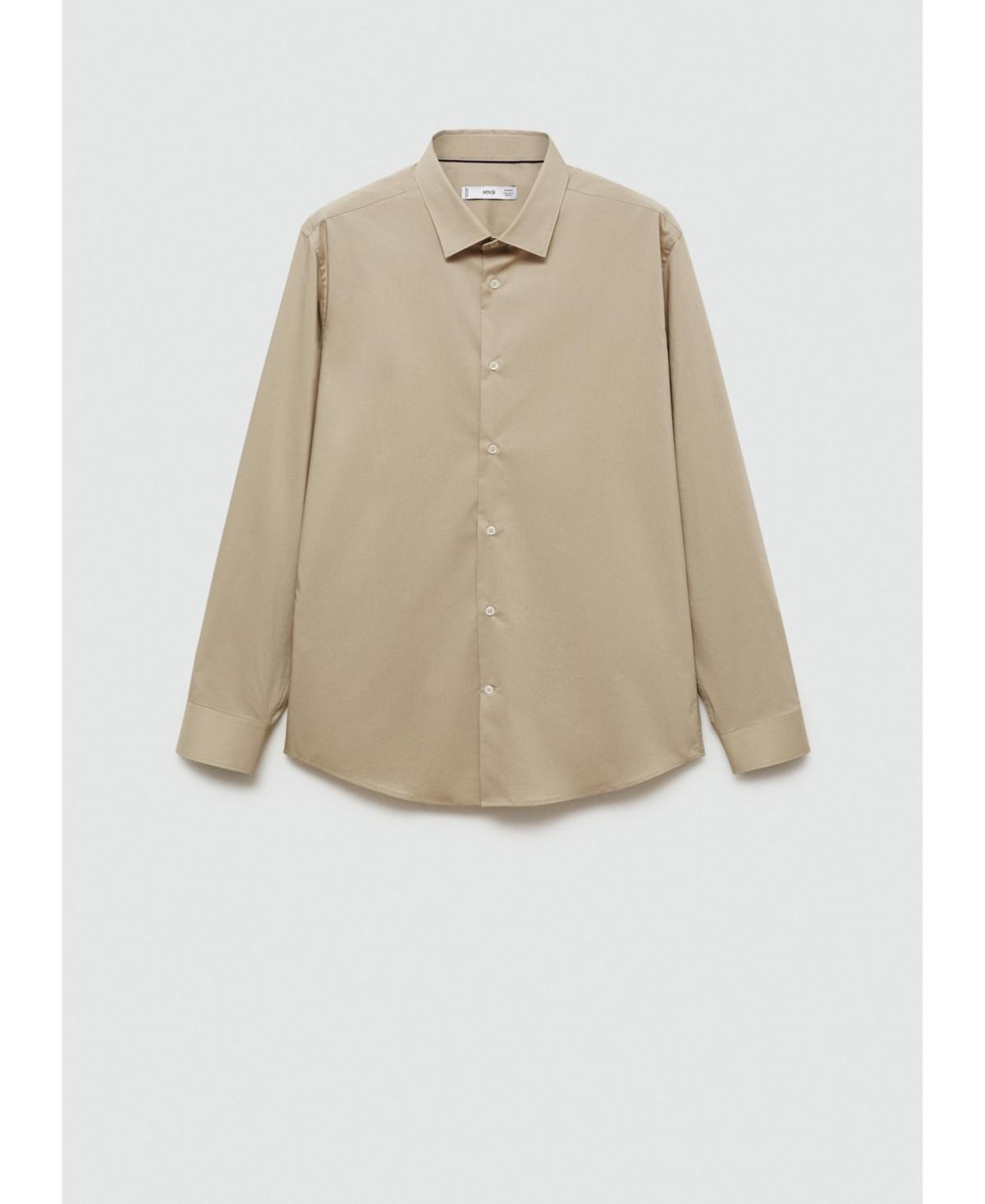 Mango Mens Stretch Cotton Shirt Product Image