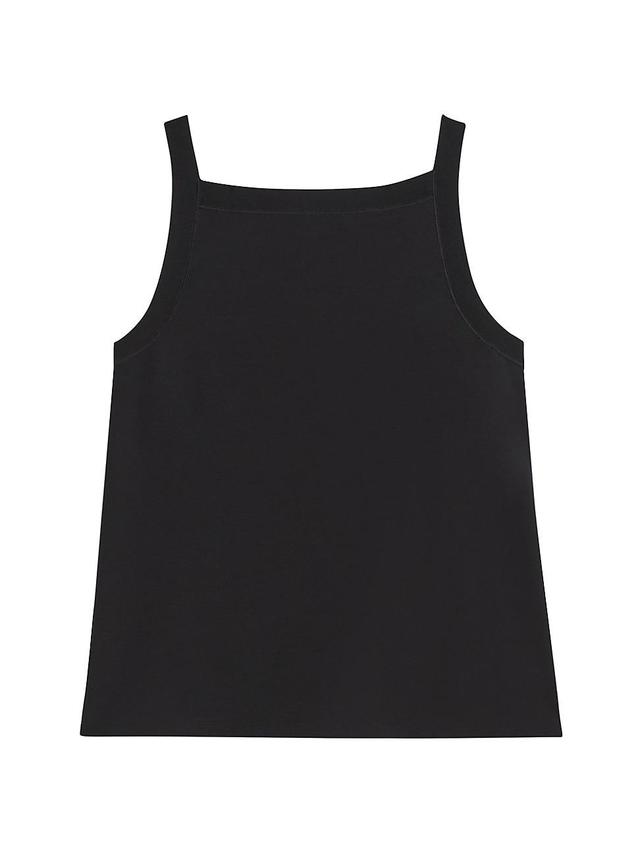 Womens Knit Square Neck Tank Product Image