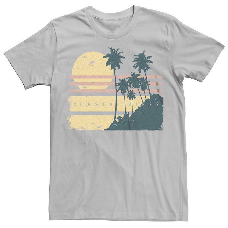 Mens Coastal Vibes Beach Side Graphic Tee Product Image