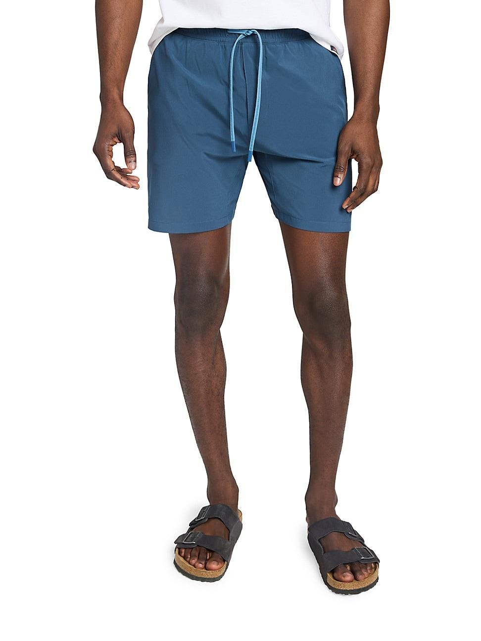 Mens Shorelite Abstract Swim Trunks Product Image