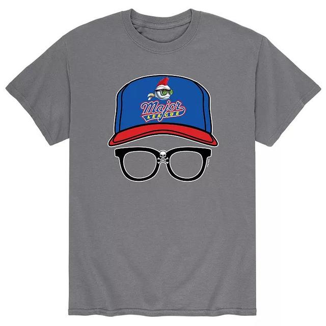 Mens Major League Cap & Glasses Baseball Tee Product Image