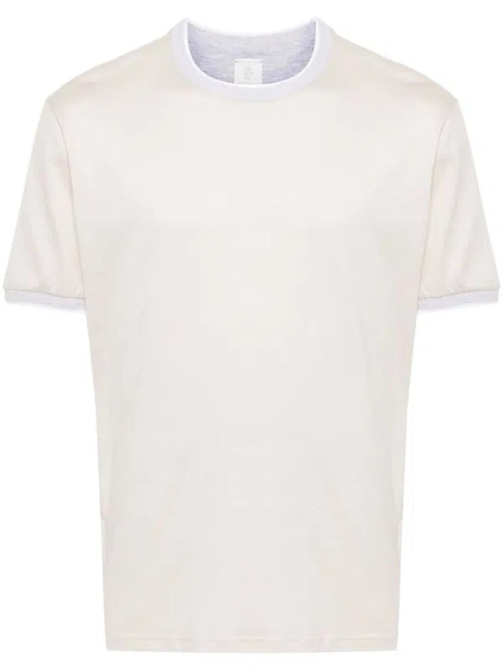 Cotton T-shirt In Neutrals Product Image