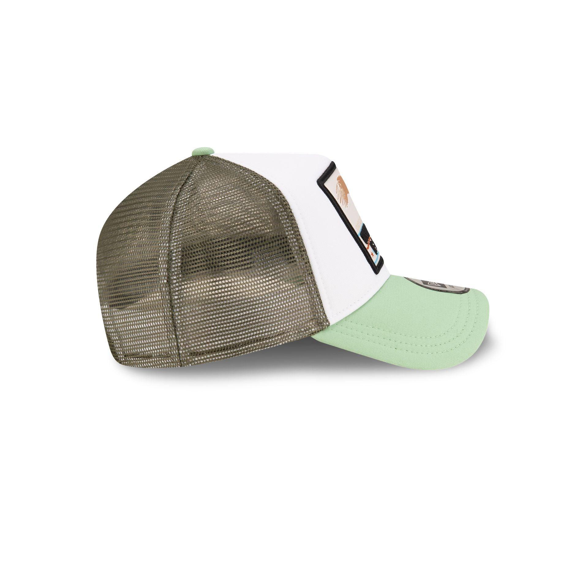 New Era Green Eagle Patch 9FORTY A-Frame Snapback Hat Male Product Image