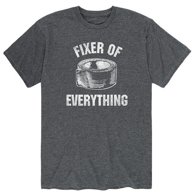 Mens Fixer Of Everything Tee Heather Grey Product Image