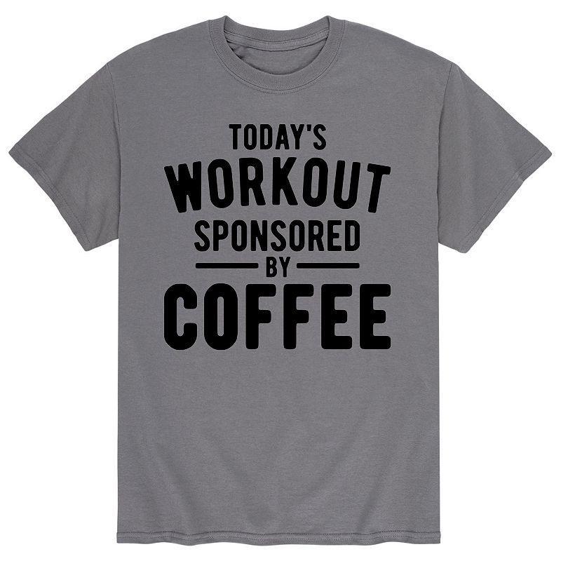 Mens Todays Workout Sponsored By Coffee Tee Product Image