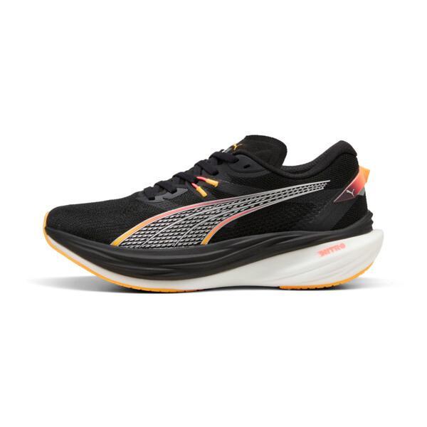 PUMA Deviate NITROâ¢ 3 Men's Running Shoes in Black/Sun Stream Product Image