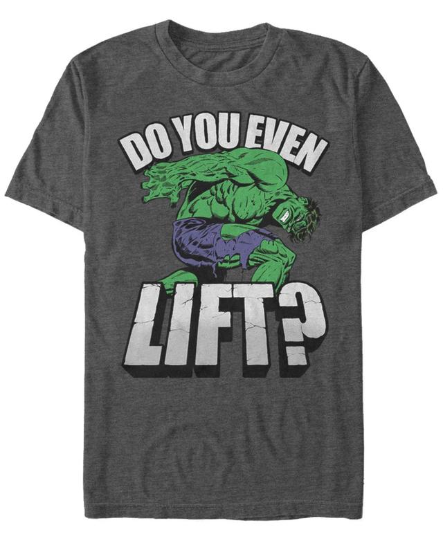 Marvel Mens Comic Collection Hulk Do You Even Lift Short Sleeve T-Shirt Product Image