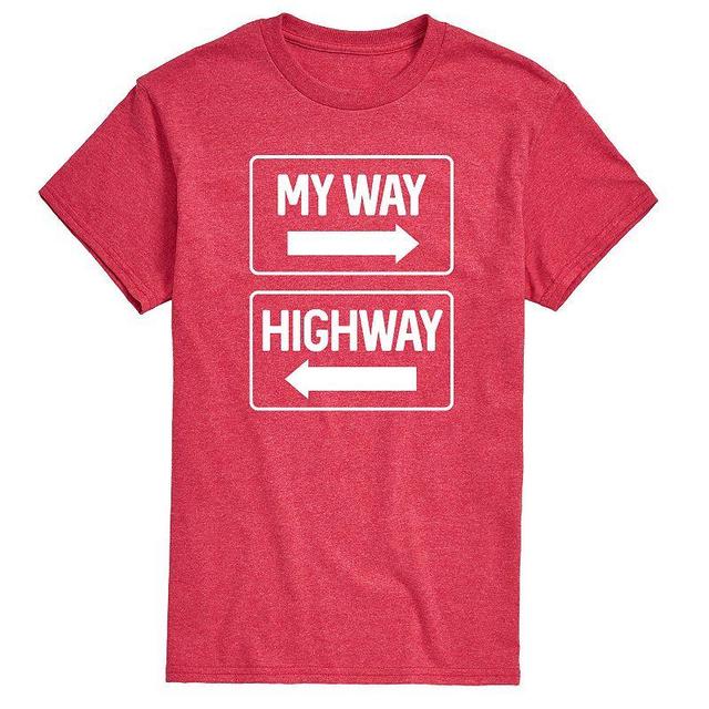 Mens My Way Highway Tee Product Image