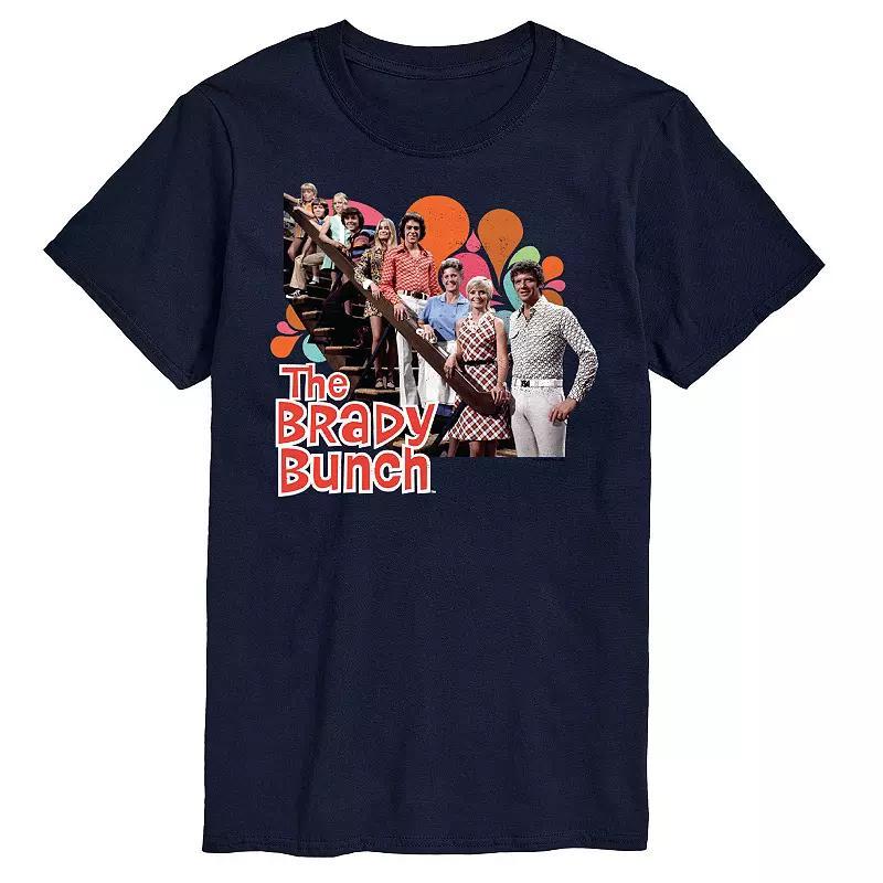 Big & Tall The Brady Bunch Vintage Graphic Tee, Mens Product Image