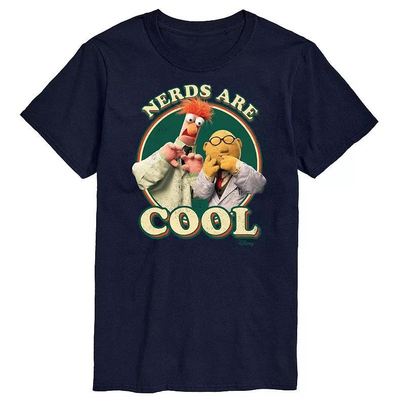 Disneys Mens The Muppets Nerds Are Cool Tee Blue Product Image