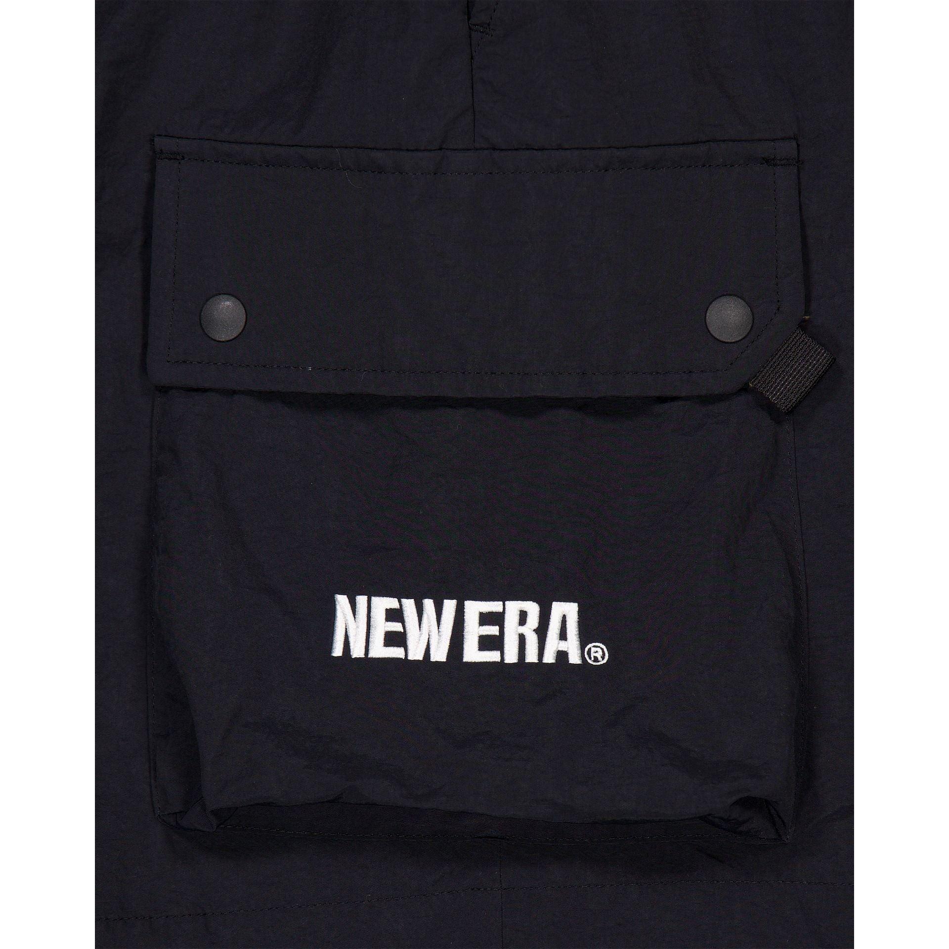 New Era Cap Black Outdoor Shorts Male Product Image