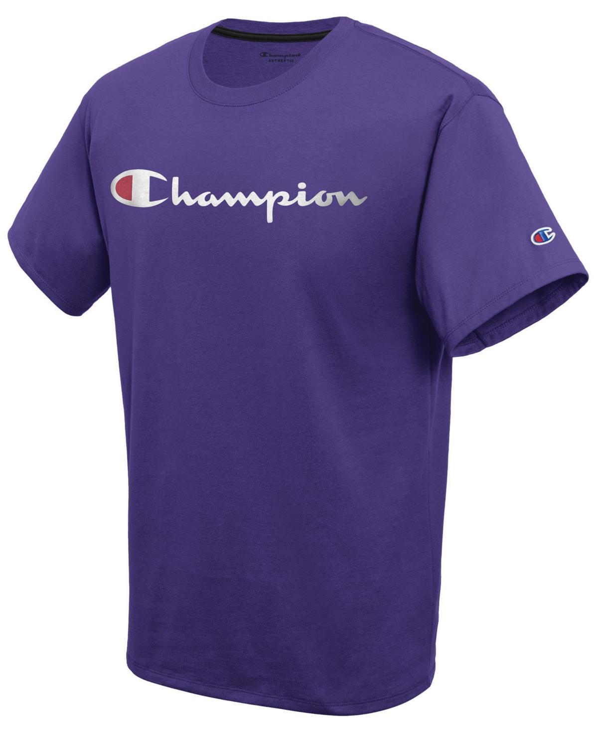 Champion Mens Script Logo T-Shirt Product Image