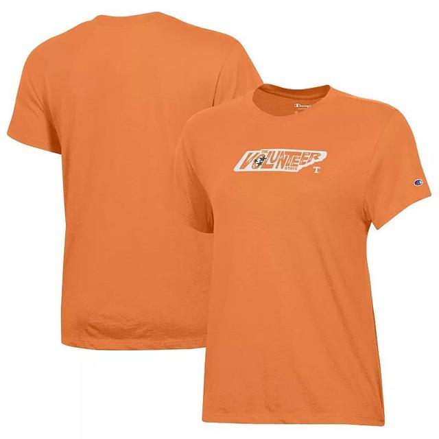 Womens Champion Tennessee Tennessee Volunteers State Outline T-Shirt Product Image