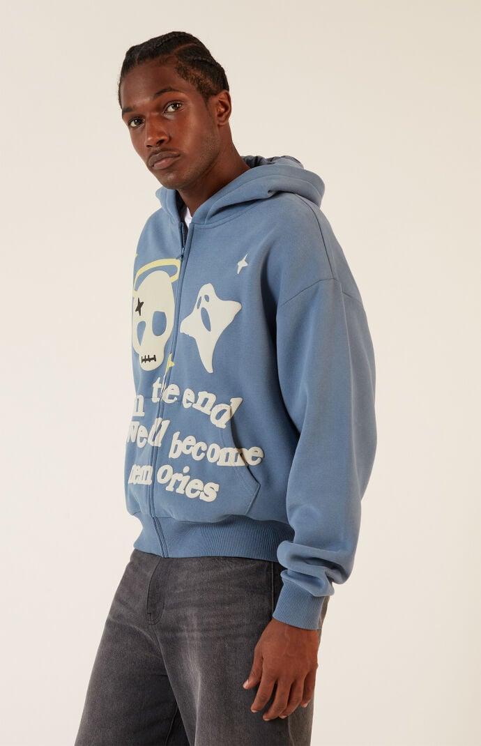 Men's In The End Puff Graphic Zip Up Hoodie Product Image