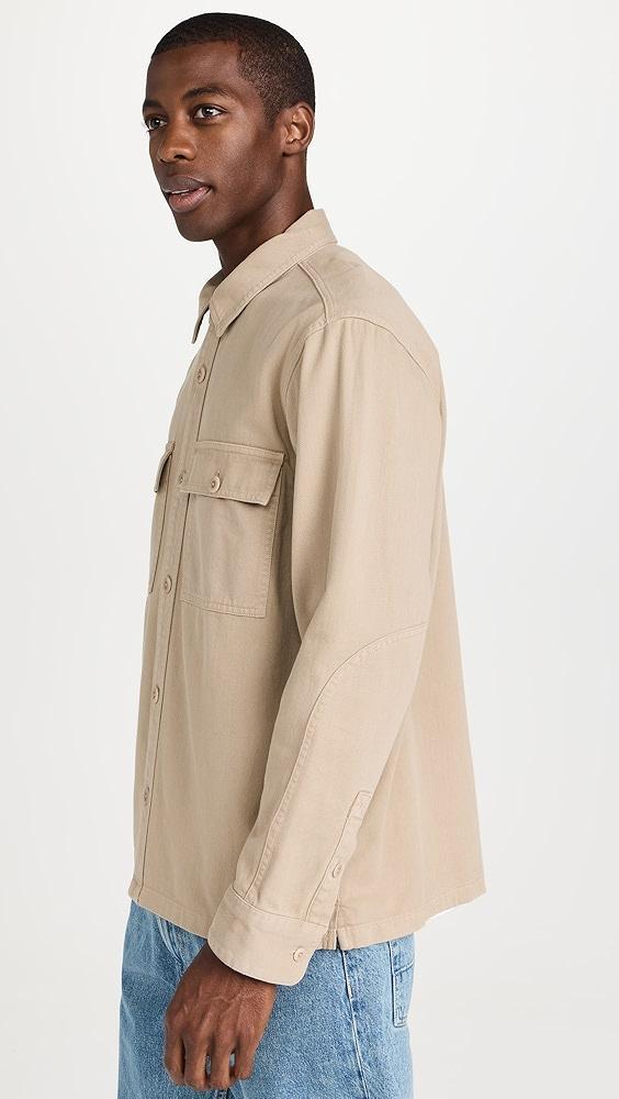 Madewell Station Shirt Garment Dye | Shopbop Product Image