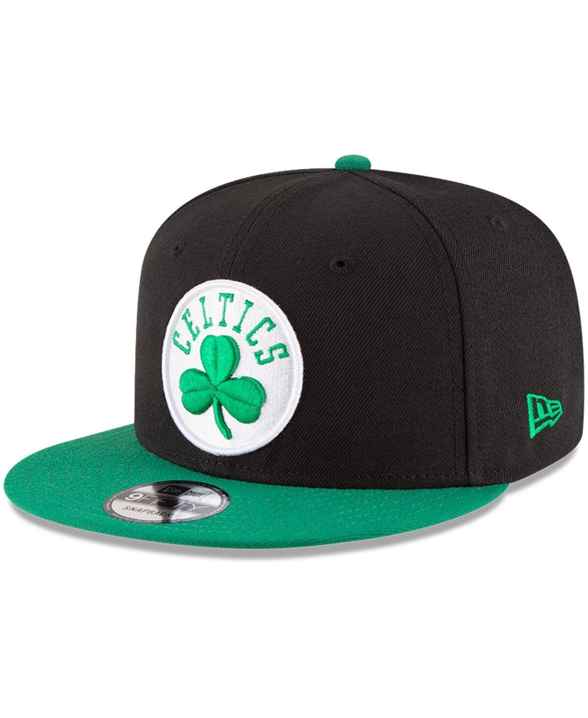 New Era Mens Boston Celtics New Era Celtics 2T T/C - Mens Black/Green Product Image