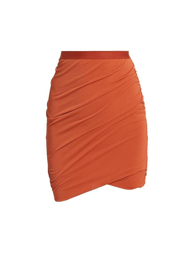 Womens Gonna Jade Gathered Miniskirt Product Image