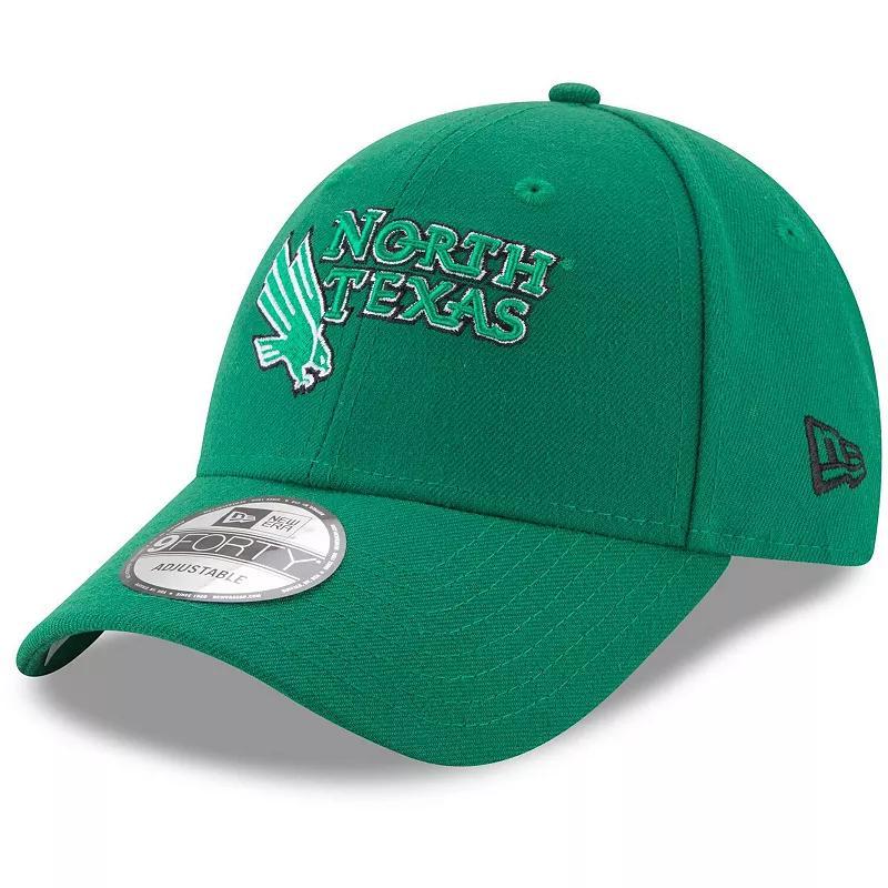 Mens New Era Kelly Green North Texas Mean Green The League 9FORTY Adjustable Hat Product Image