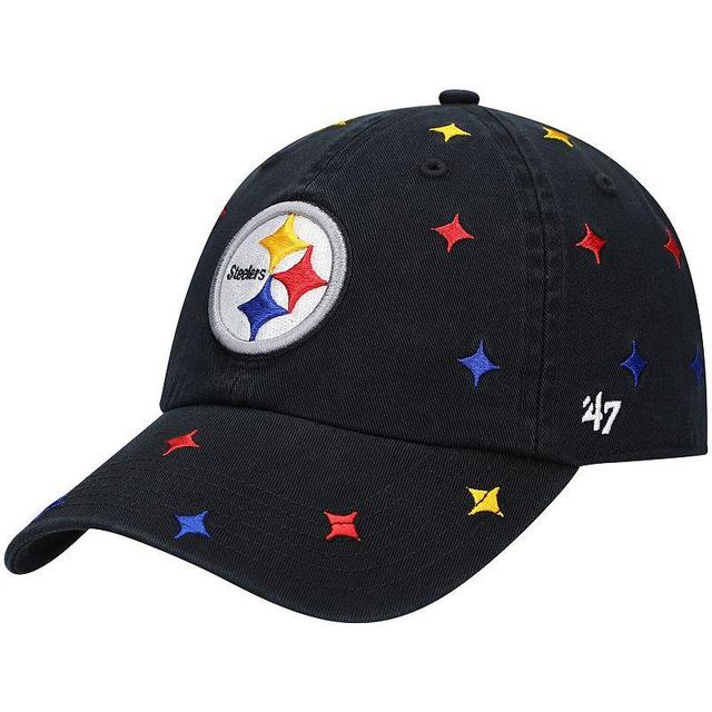 Womens 47 Pittsburgh Steelers Multi Confetti Clean Up Adjustable Hat Product Image