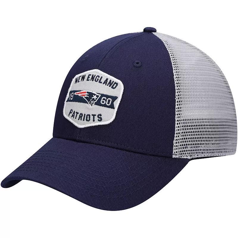 Mens Navy New England Patriots Gannon Snapback Hat - Navy Product Image