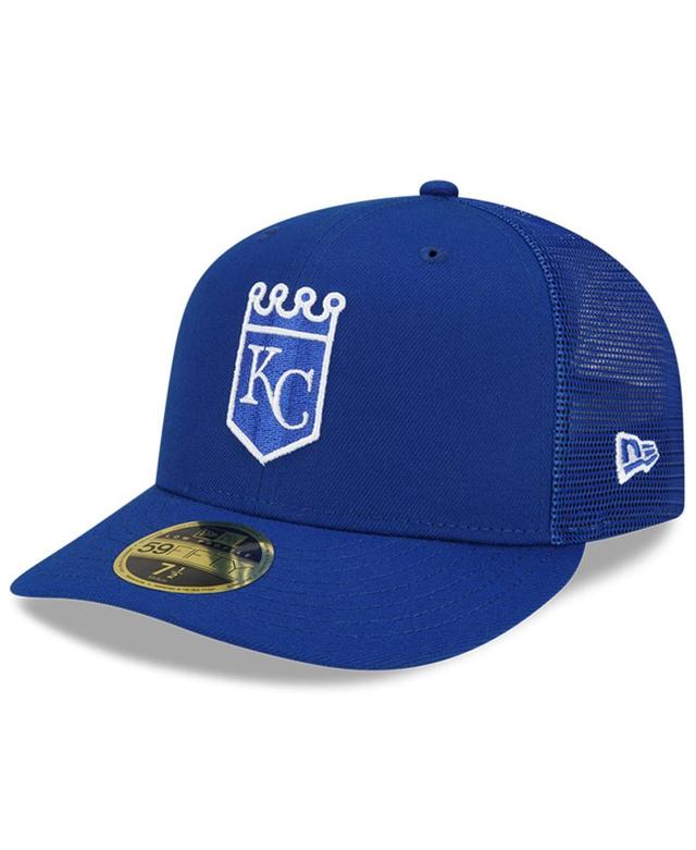 Mens New Era Royal Kansas City Royals 2022 Batting Practice Low Profile 59FIFTY Fitted Hat Product Image